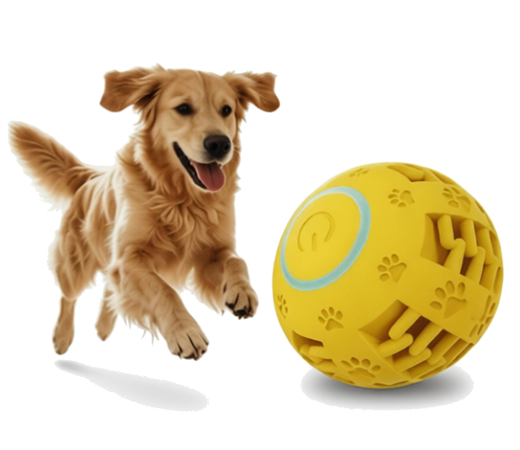 Paw Print Bouncing Ball