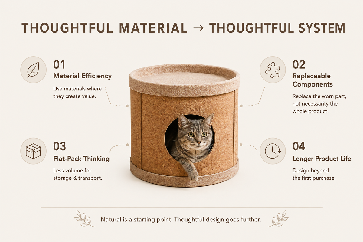 Natural Materials Are Finding a Place in Modern Pet Products
