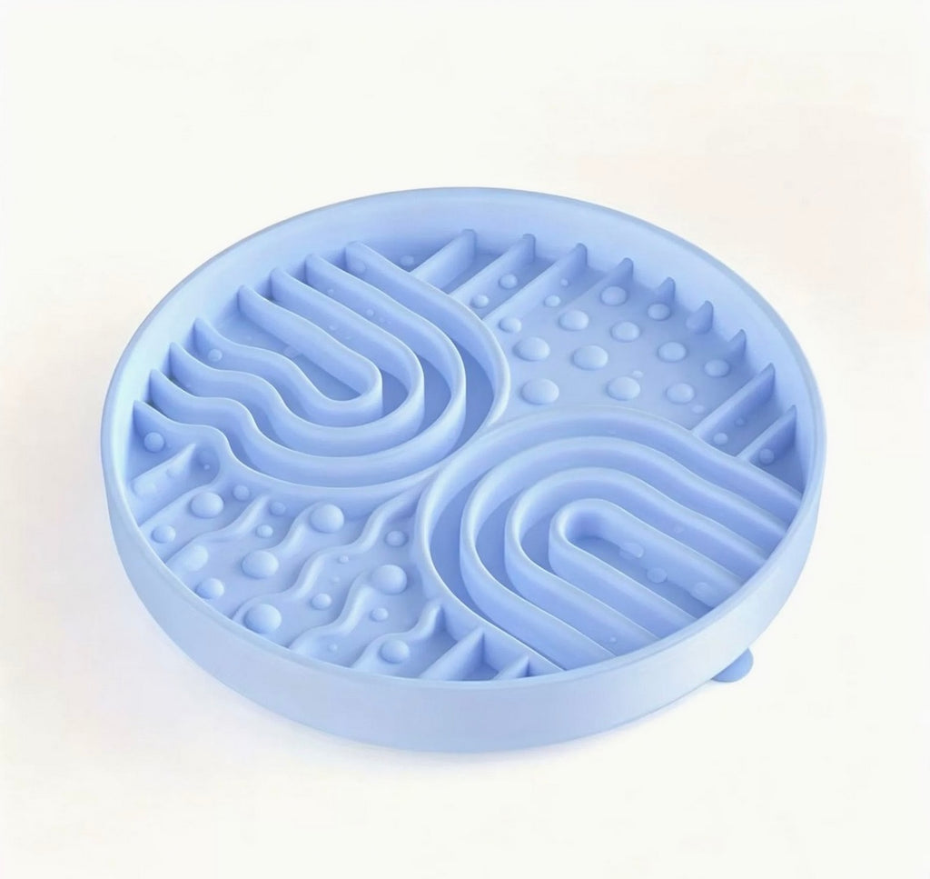 Anti-Choking Silicone Slow Feeder Bowl for Dogs & Cats