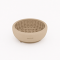 Strong suction base on silicone slow feeder bowl