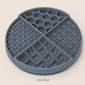 Custom color options for silicone slow feeder mats