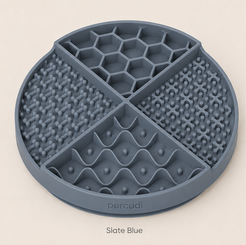 Custom color options for silicone slow feeder mats