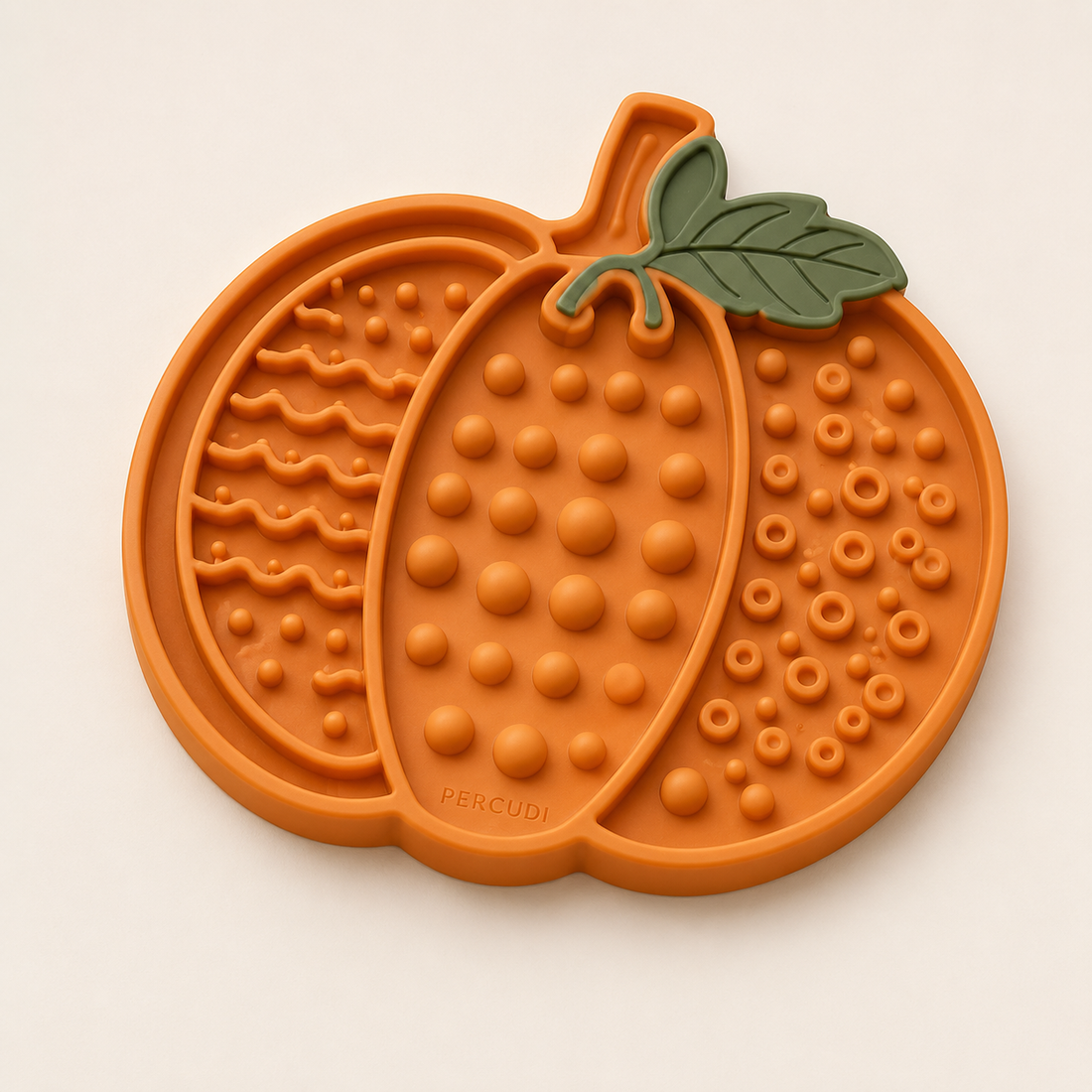 Pumpkin Silicone Slow Feeding Mat