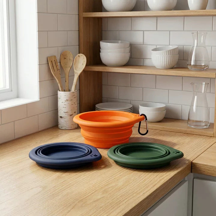 The Nomad Ultra-Slim Silicone Travel Bowl