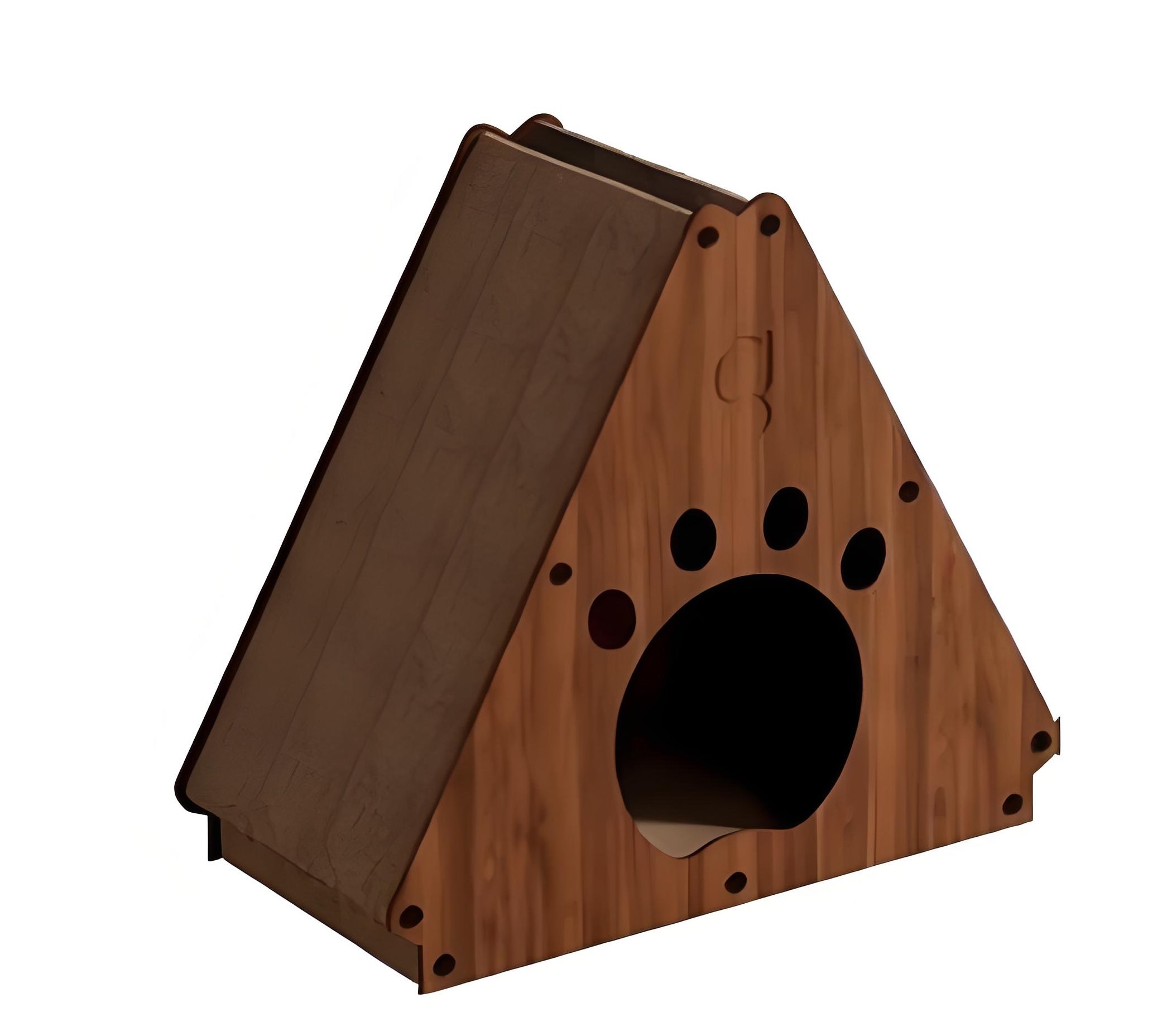 Triangle Cat Scratcher House