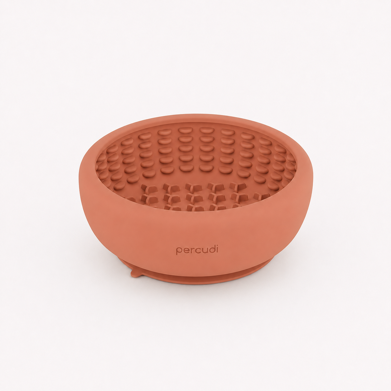 Large and small silicone slow feeder bowls for dogs and cats
