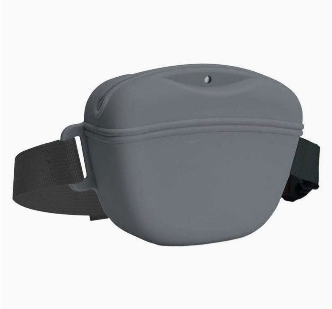 Magnetic Silicone Pet Treat Pouch with Waist Belt