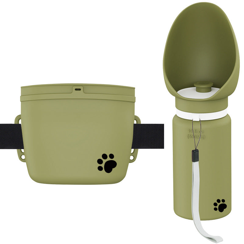 Collapsible Silicone Pet Travel Bottle