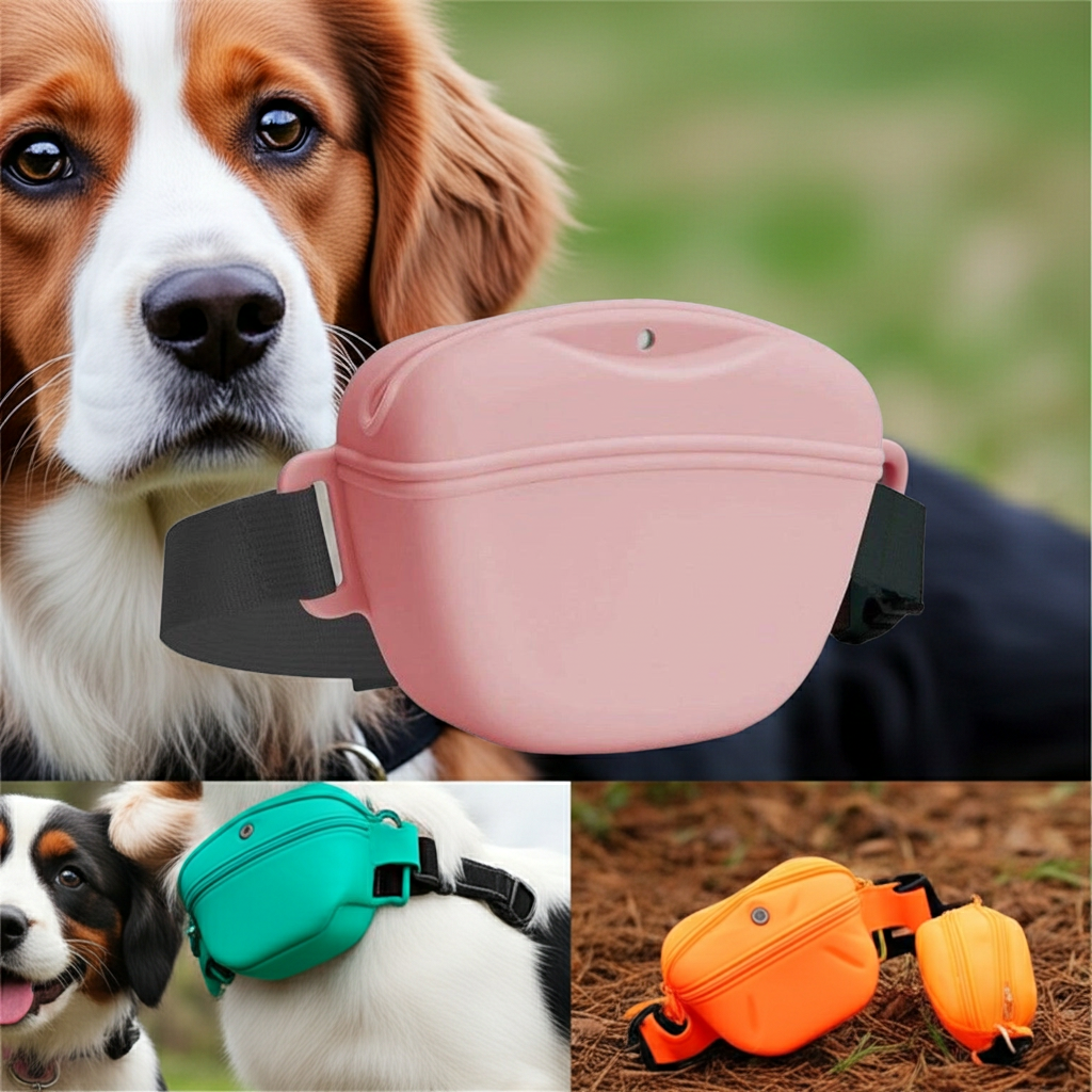 Collapsible silicone pet travel bottle for wholesale pet buyers