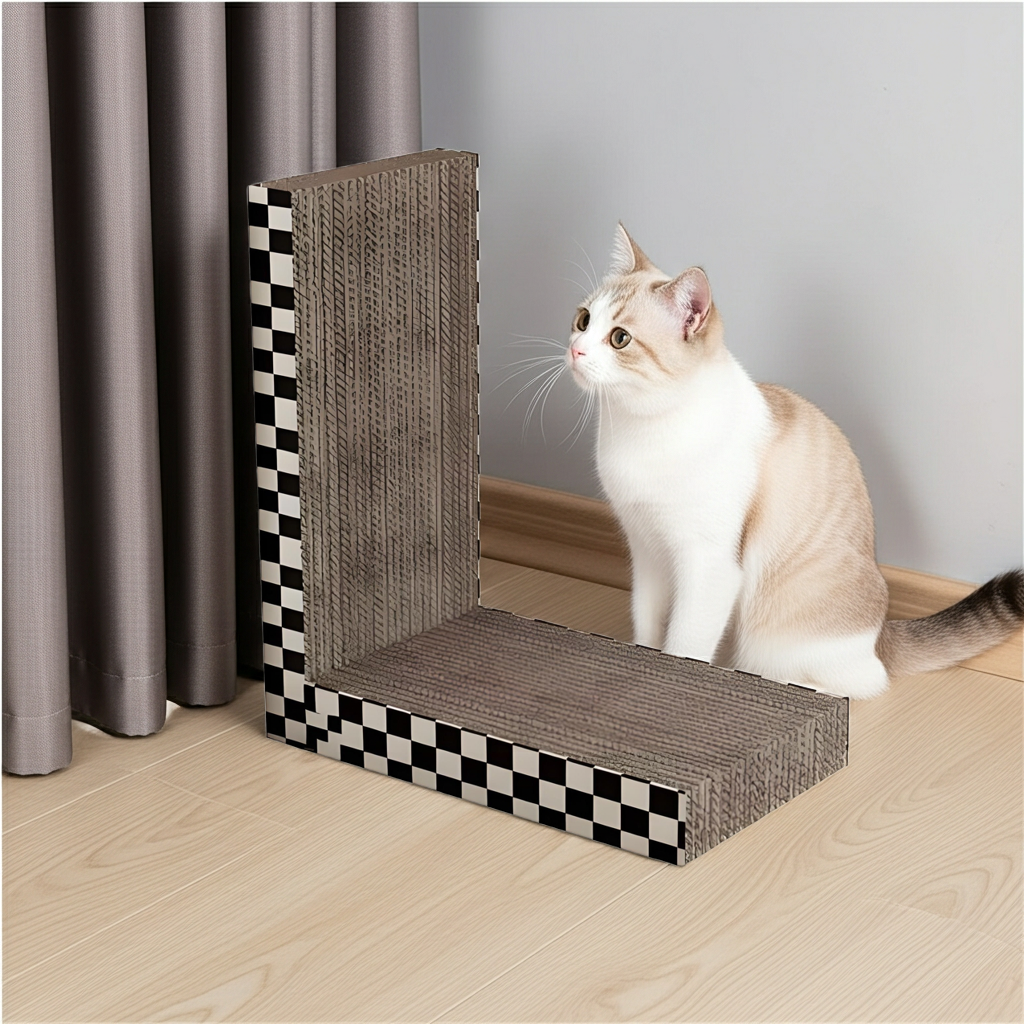 Gen 2 L-Shaped Cat Scratcher & Lounge