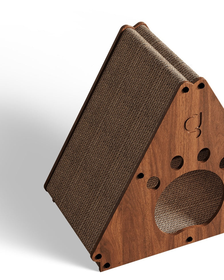 Triangle Cat Scratcher House