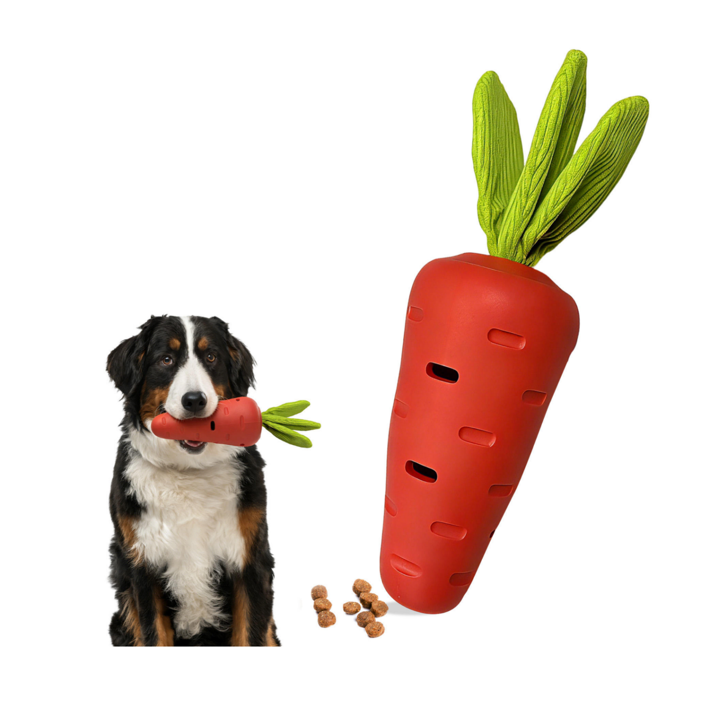 Treat-Dispensing Carrot