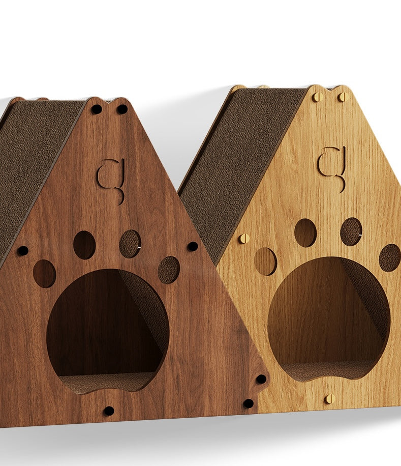 Triangle Cat Scratcher House