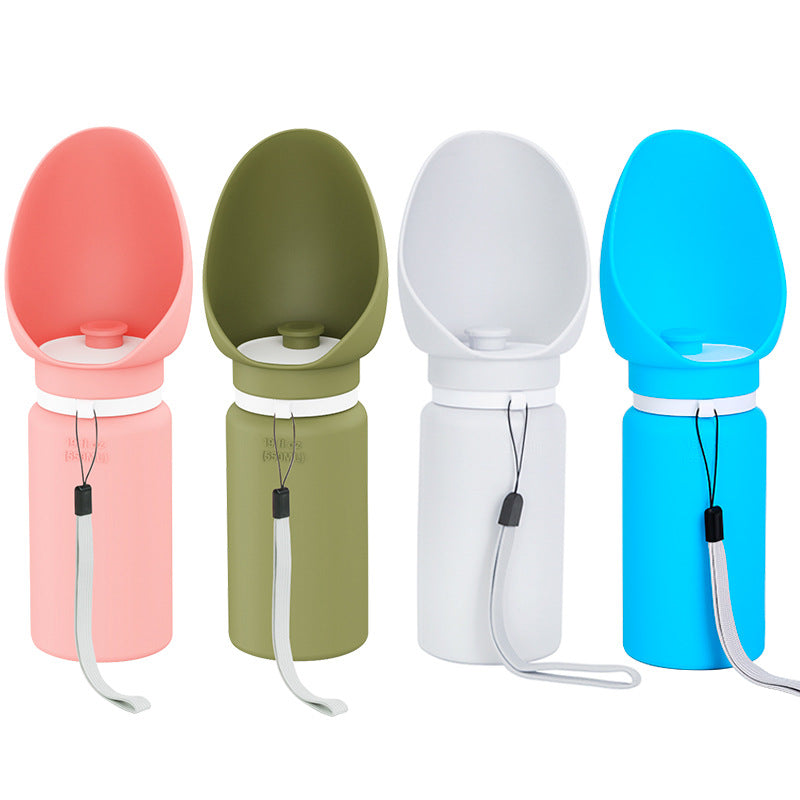 Collapsible Silicone Pet Travel Bottle