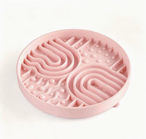 Anti-Choking Silicone Slow Feeder Bowl for Dogs & Cats