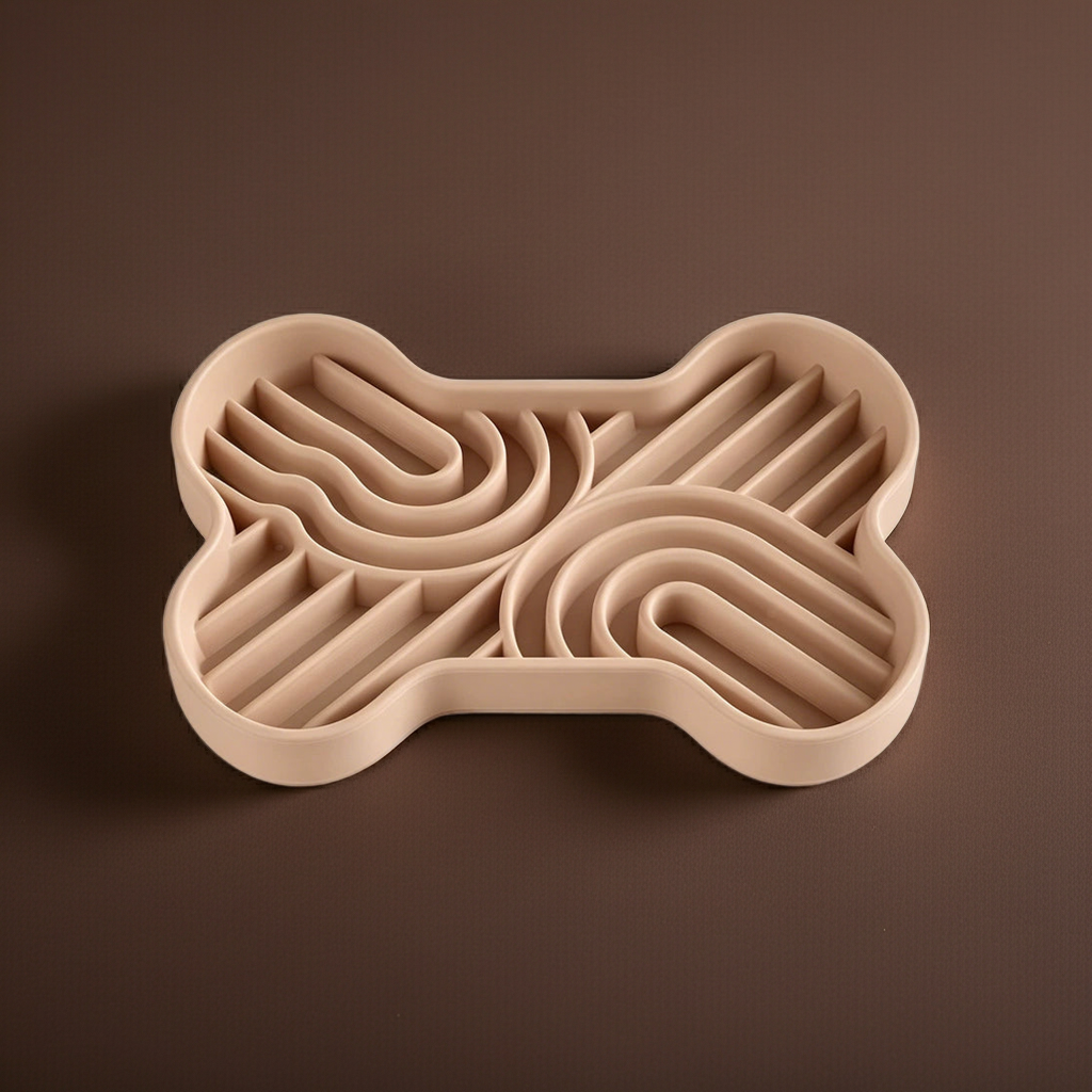 Bone Maze Silicone Slow Feeder for Dogs | Percudi