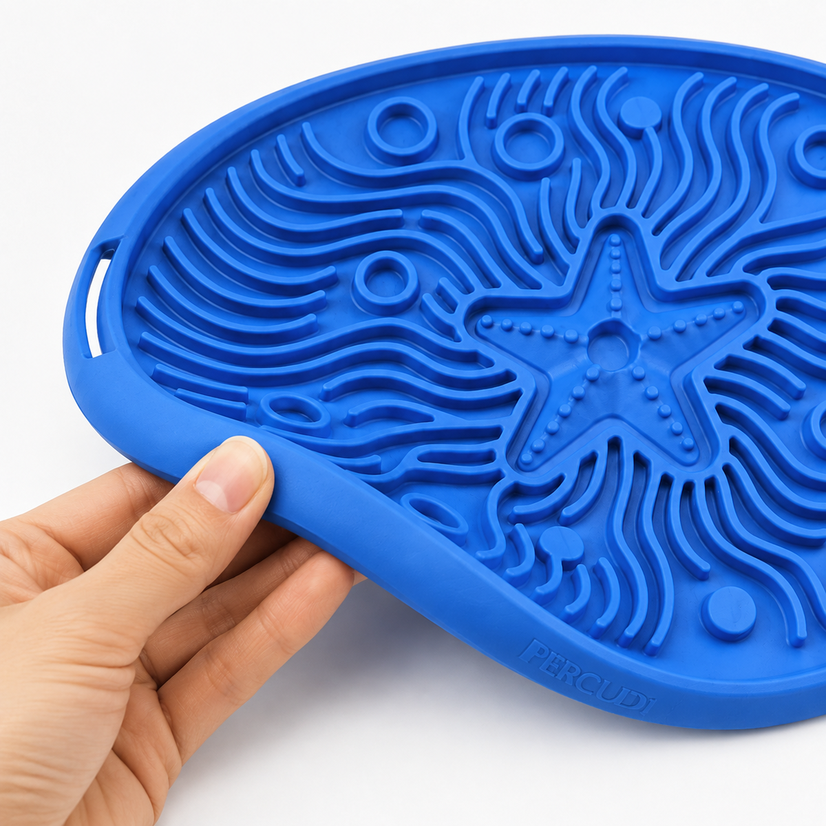Close-up of matte silicone surface