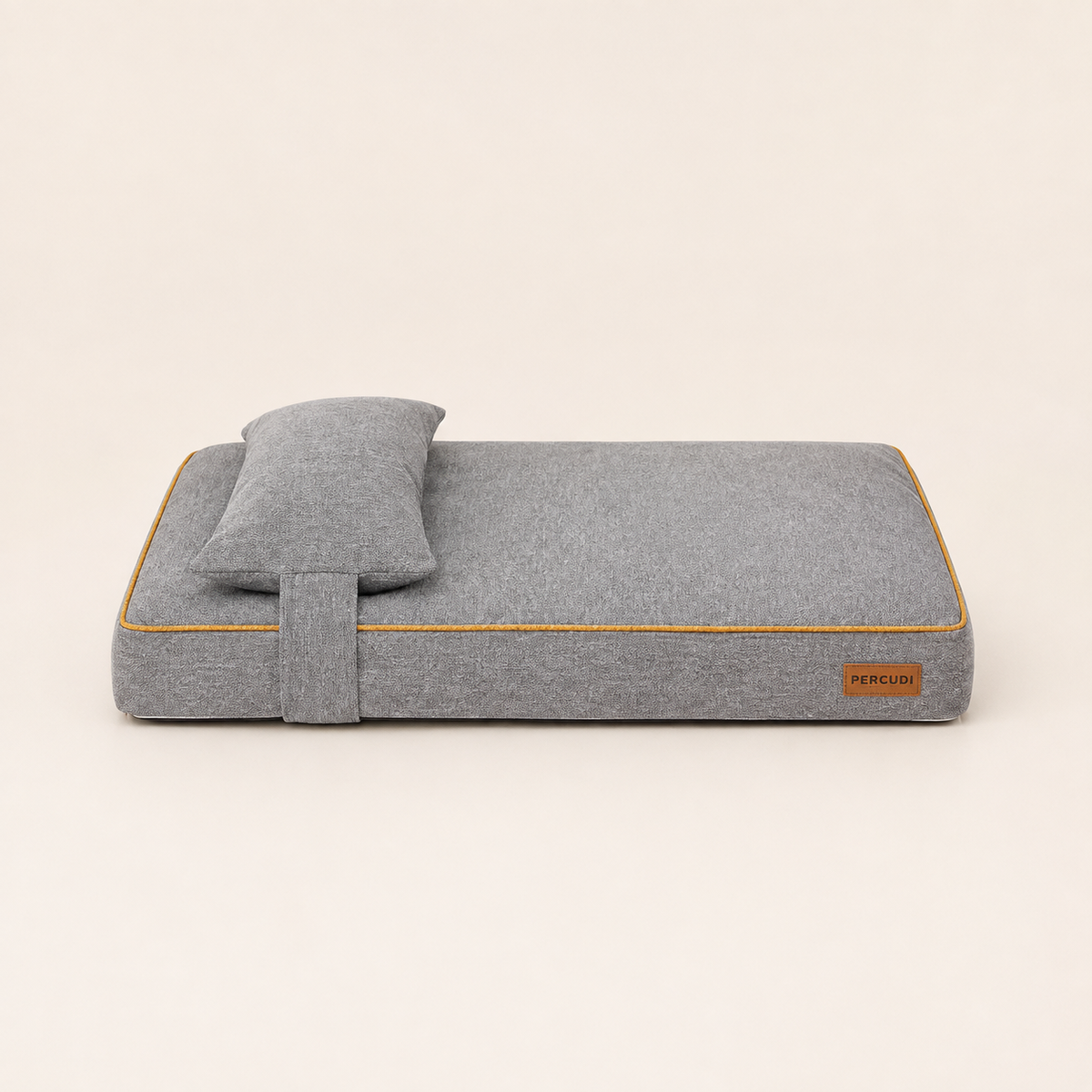 Air-Fiber Pet Mattress with Support Pillow