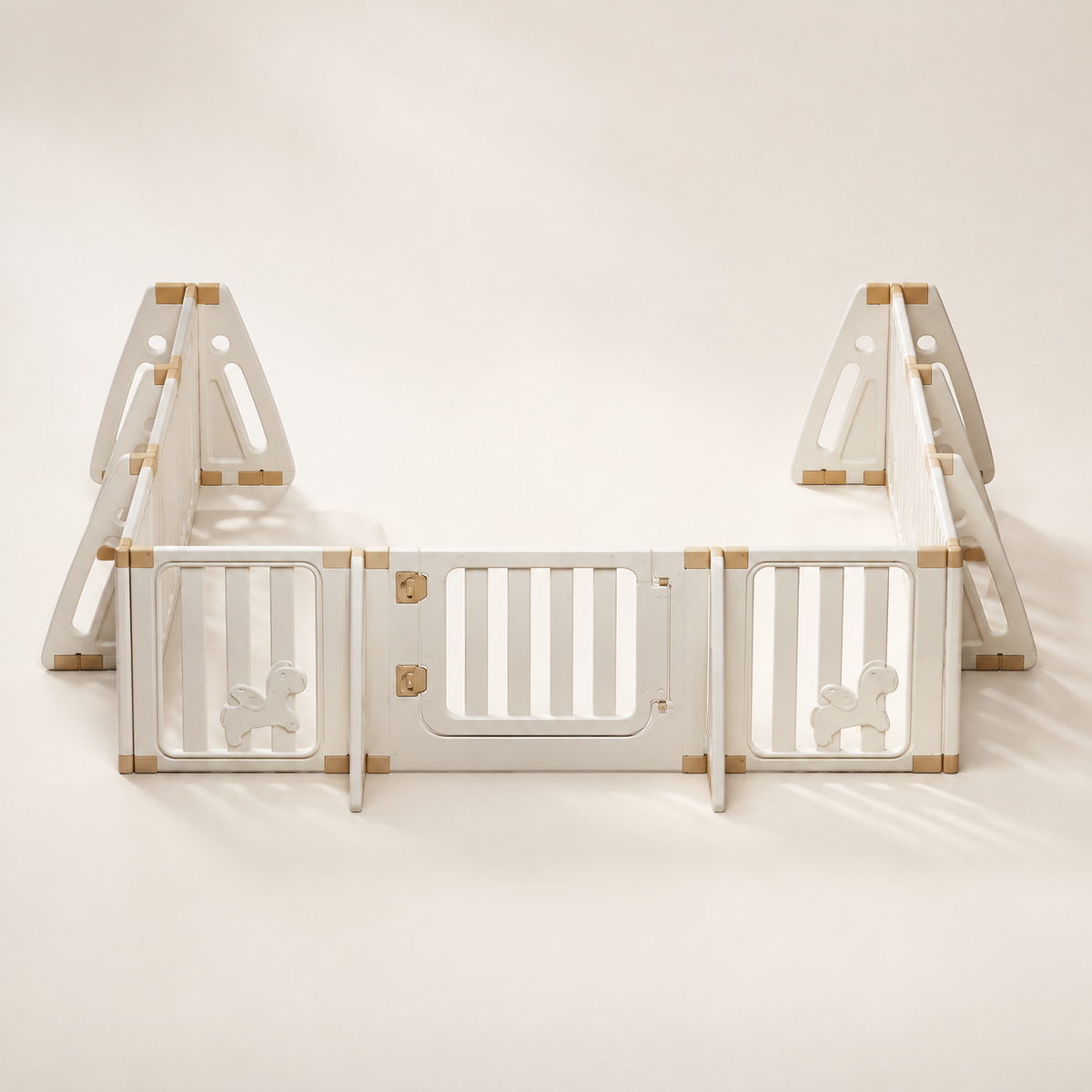 Percudi Angel Horse three-sided pet zone fence product view