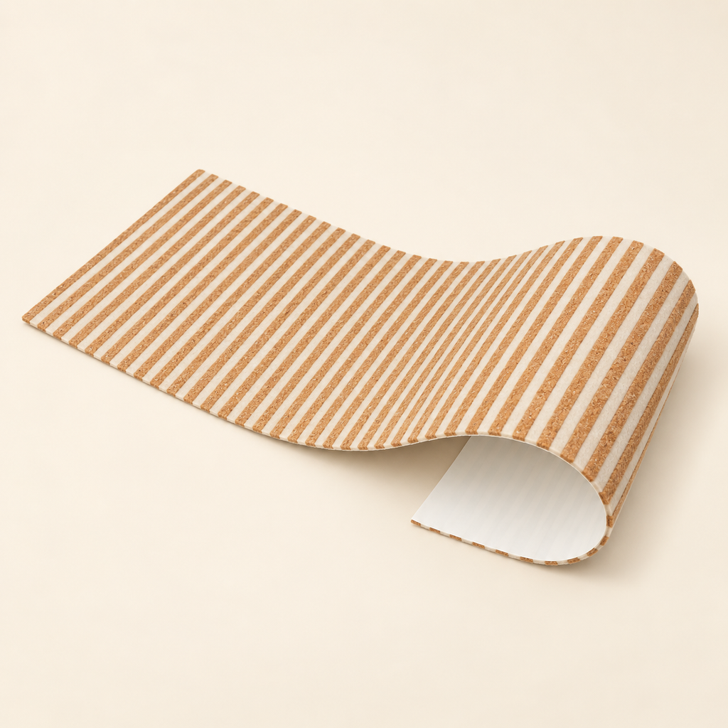 Peel-and-stick replaceable felt scratch mat for cat furniture, small size