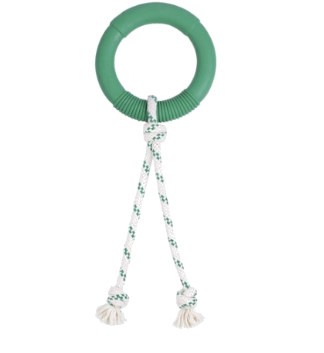 Natural Rubber Hoop Rope Toy  - Small