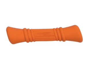 Natural Rubber Bone Orange - Small
